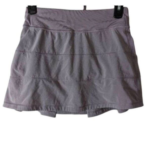LULULEMON ATHLETICA Pace Rival Skirt (Tall) 4-Way Stretch 15' in Dusty Dawn Size - Picture 4 of 5